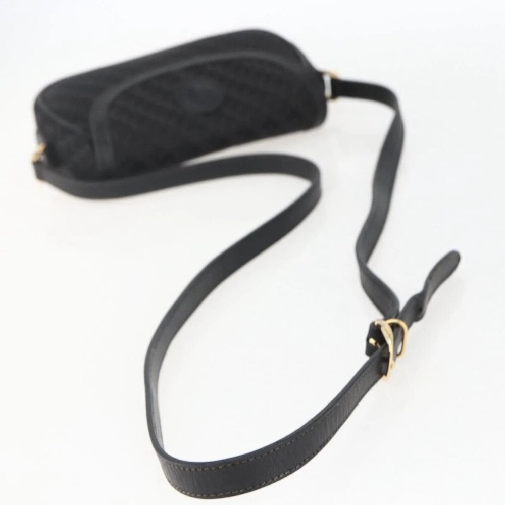 GUCCI Shoulder Bag Old Gucci Black Gold Auth 158414 - Picture 9 of 15